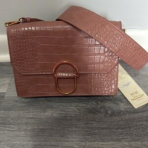 Madison West Pink Crossbody Bag